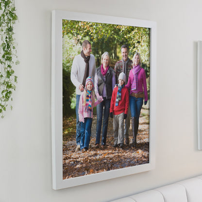 Personalised Photo Upload White Poster Frame - image 4