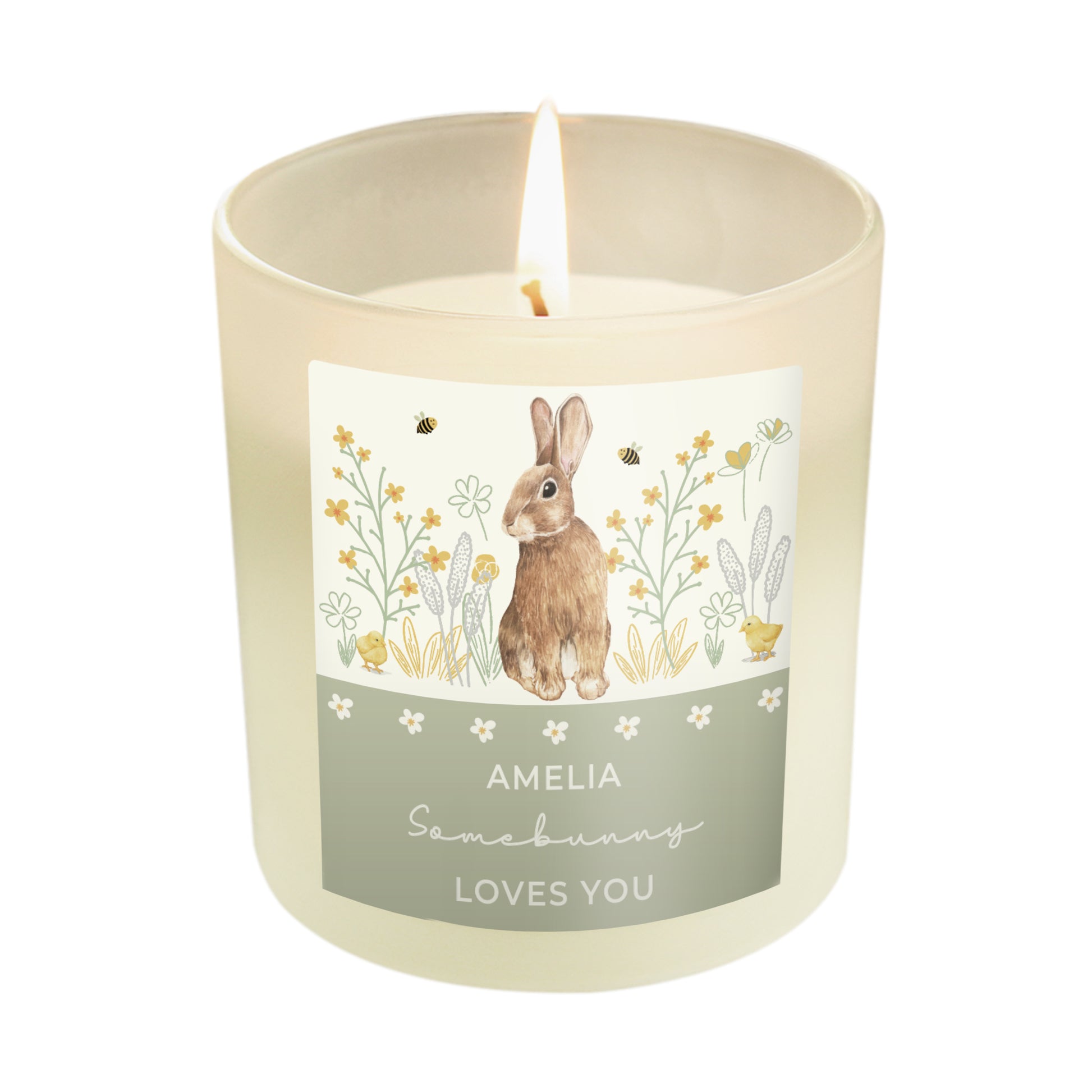 Personalised Spring Bunny Candle Jar - image 5