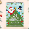 Personalised 24 Sleeps Christmas Activity Advent Calendar – Children's Gift