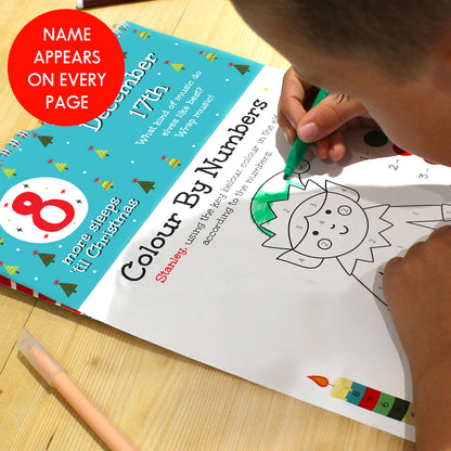 Personalised 24 Sleeps Christmas Activity Advent Calendar – Children's Gift - image 4