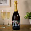 Personalised Photo Upload Heart Prosecco – Valentine's Day Anniversary Gift