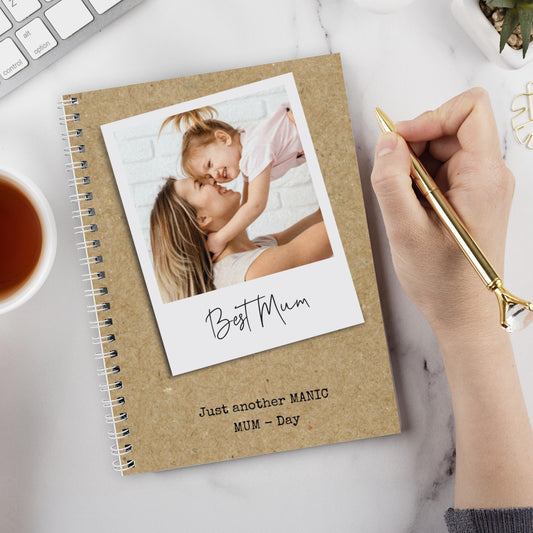 Personalised Photo Upload Polaroid Notebook from Heartfelt Gifts