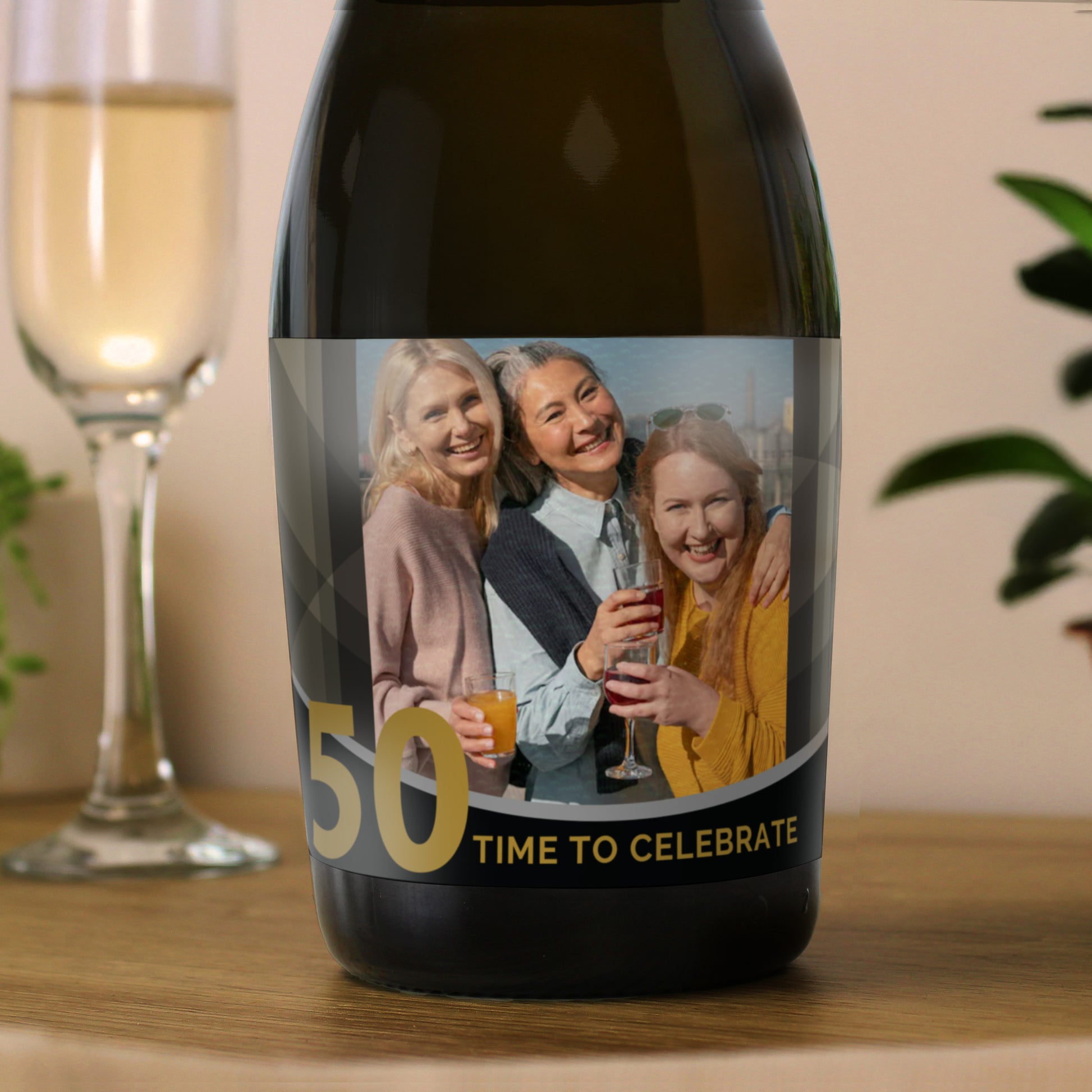 Personalised Photo Upload Birthday Prosecco – Milestone Birthday Gift - image 2