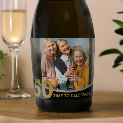 Personalised Photo Upload Birthday Prosecco – Milestone Birthday Gift - image 2