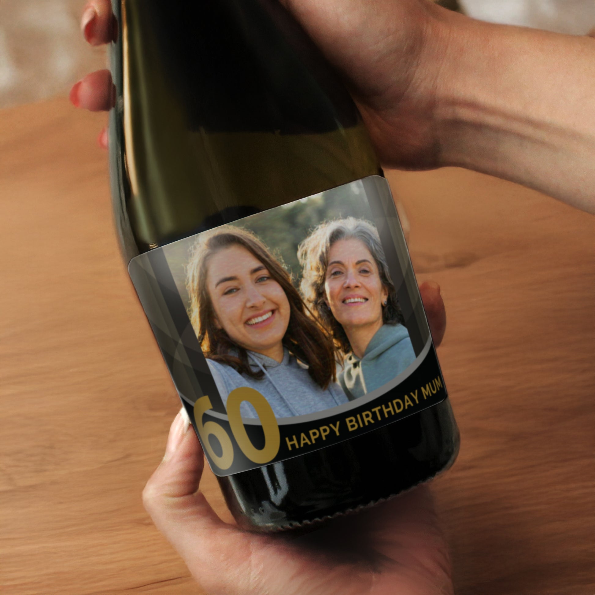 Personalised Photo Upload Birthday Prosecco – Milestone Birthday Gift - image 3