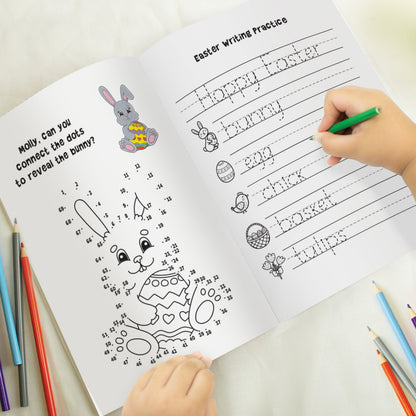 Personalised Easter Activity and Colouring Book – Children's Easter Gift - image 7