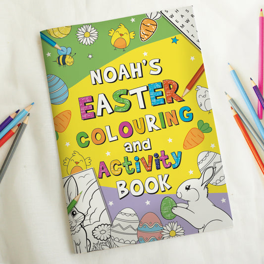 Personalised Easter Activity & Colouring Book from Heartfelt Gifts