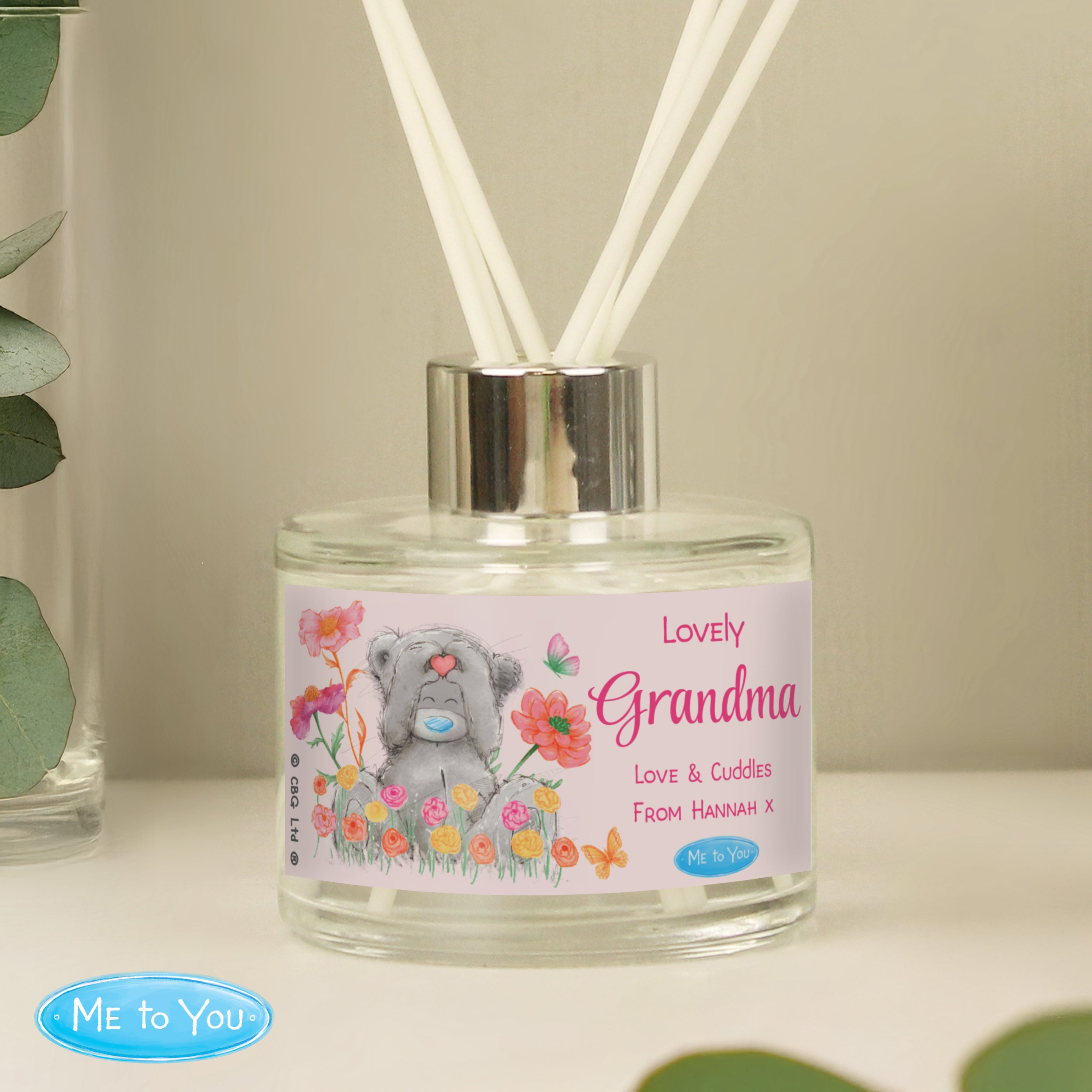 Personalised Me to You Flowery Diffuser from Heartfelt Gifts