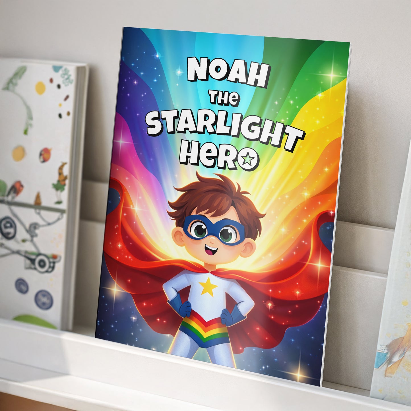 Personalised Starlight Hero Story Book for Boys from Heartfelt Gifts