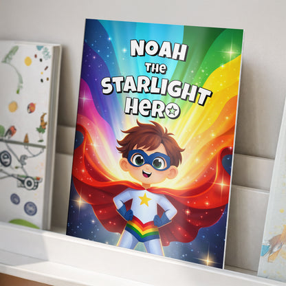 Personalised Starlight Hero Story Book for Boys from Heartfelt Gifts