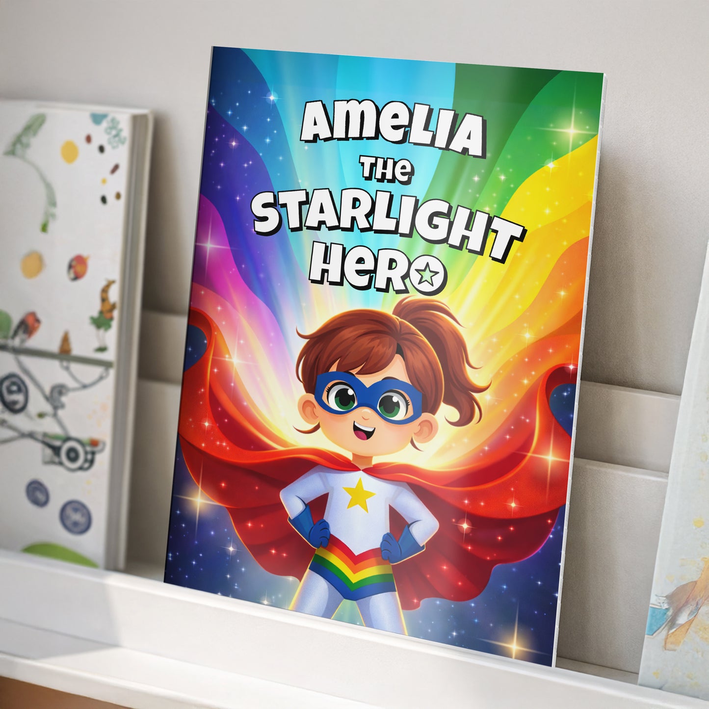 Personalised Starlight Hero Story Book for Girls from Heartfelt Gifts