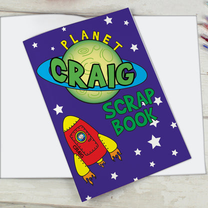 Personalised Space - A4 Scrapbook - image 4