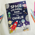 Personalised Space Colouring Book from Heartfelt Gifts