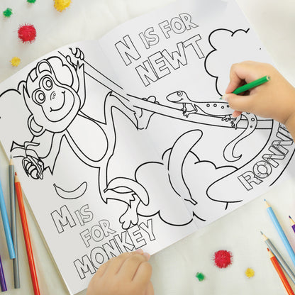 Personalised Zoo Colouring Book - image 3