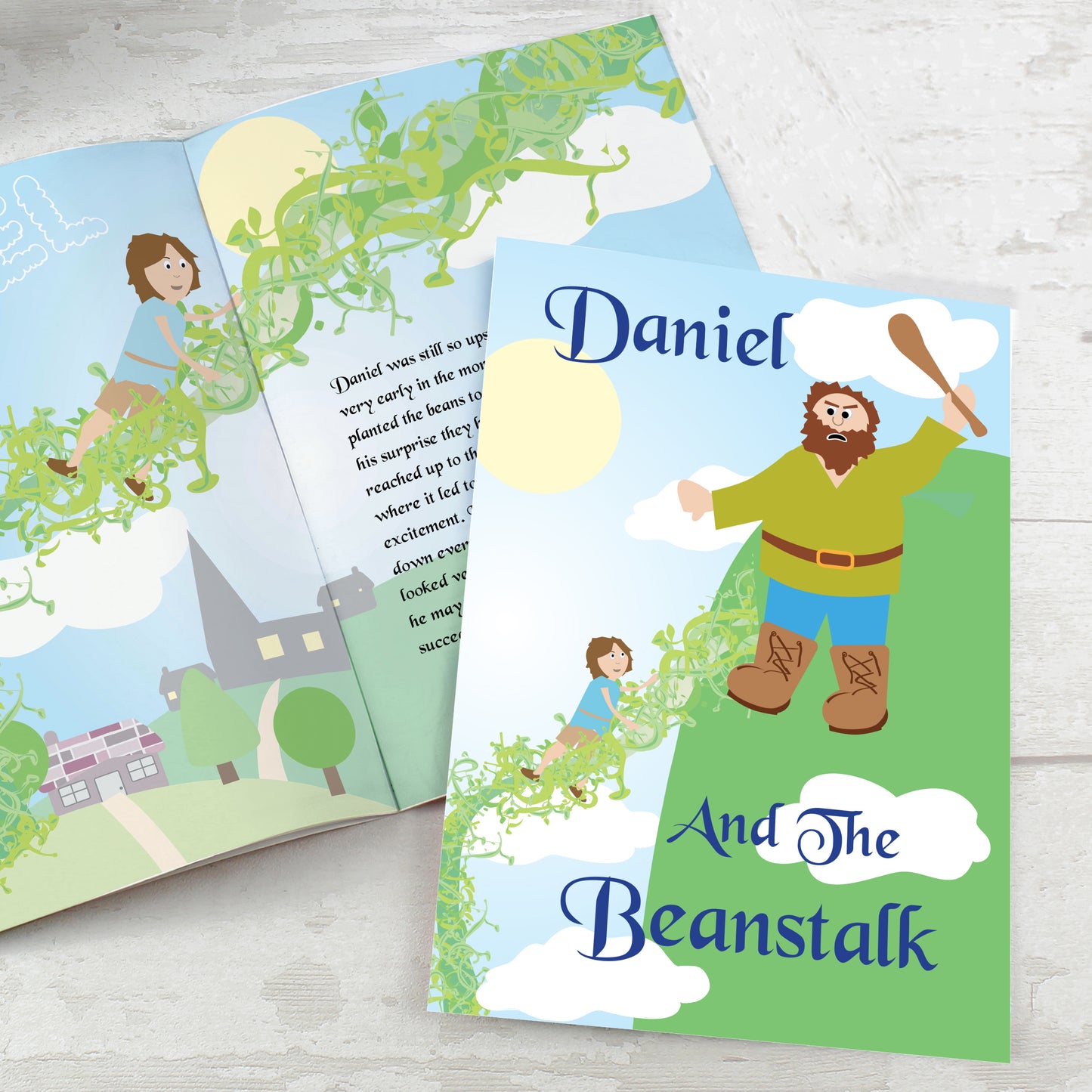 Personalised Jack and the Beanstalk Story Book from Heartfelt Gifts