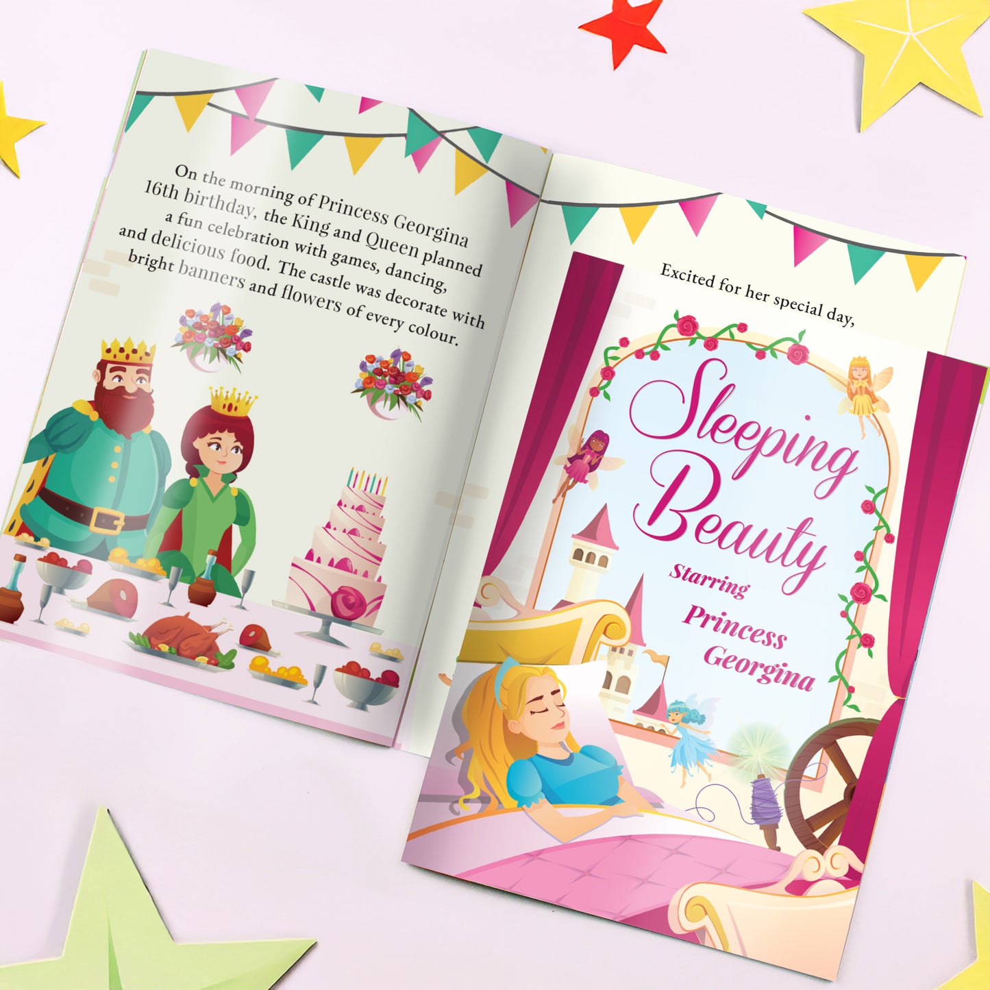 Personalised Sleeping Beauty Story Book - image 6