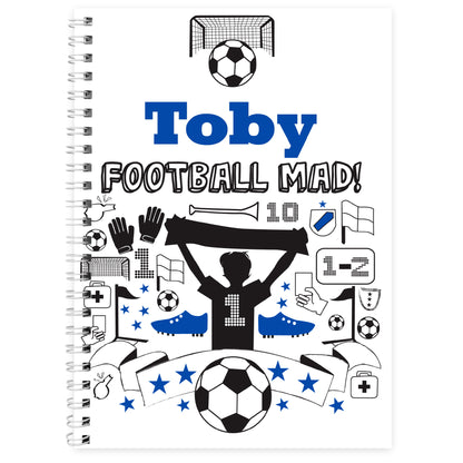 Personalised Football A5 Notebook - image 2