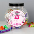 Personalised Birthday Big Age Sweet Jar from Heartfelt Gifts