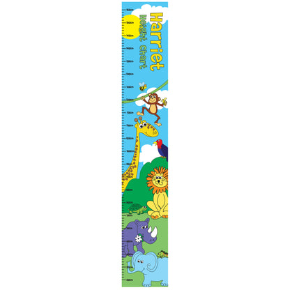 Personalised Zoo Height Chart - image 2