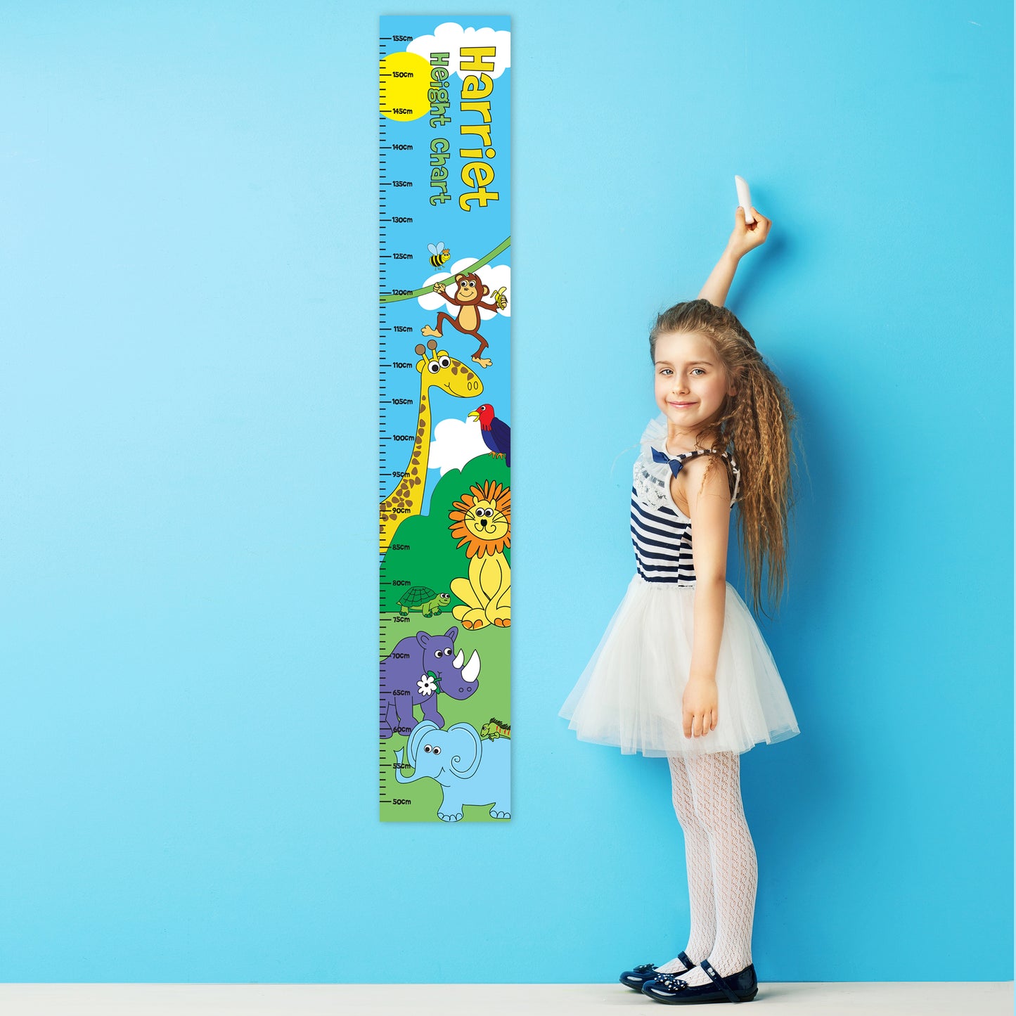 Personalised Zoo Height Chart - image 3