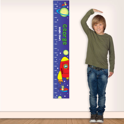 Personalised Space Height Chart from Heartfelt Gifts
