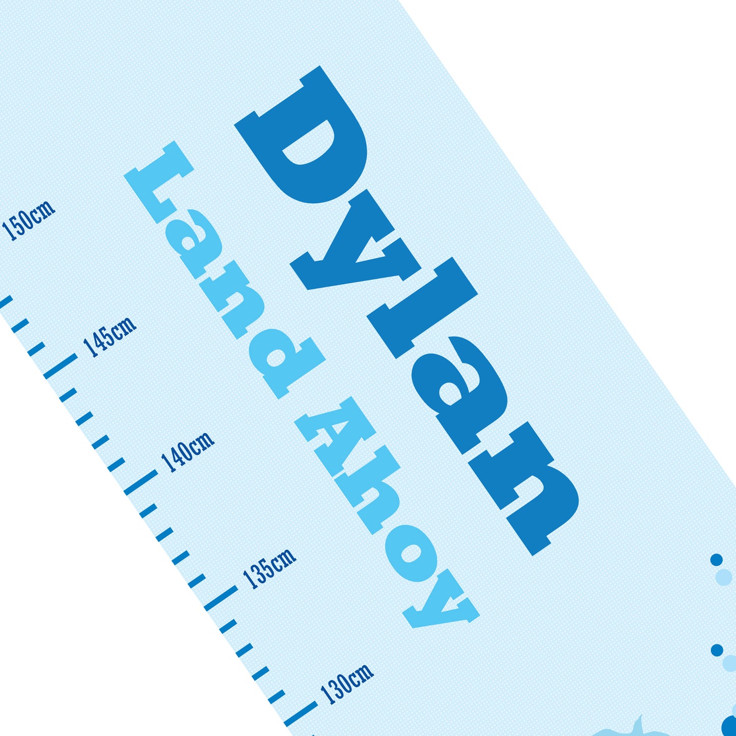 Personalised Pirate Height Chart - image 5