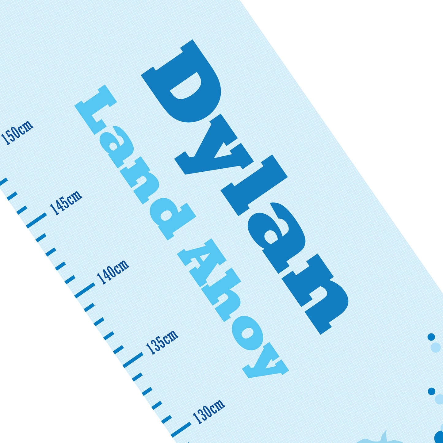 Personalised Pirate Height Chart - image 6