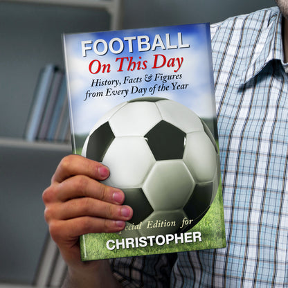 Personalised Football On This Day Book from Heartfelt Gifts