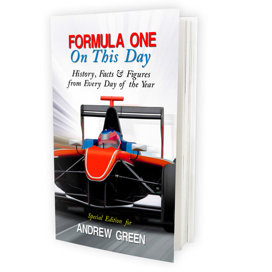 Personalised Formula 1 On This Day Book - image 2