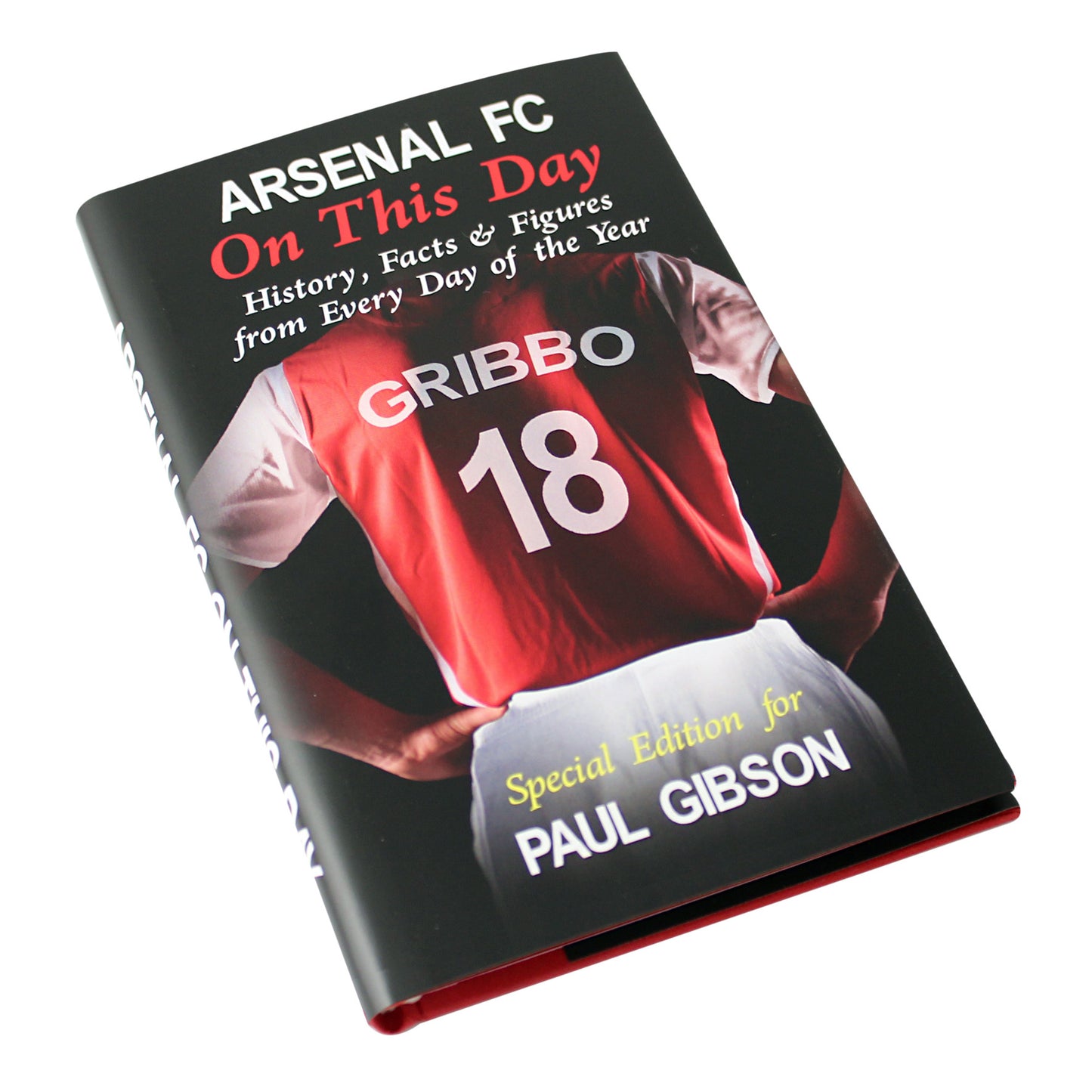 Personalised Arsenal On This Day Book from Heartfelt Gifts