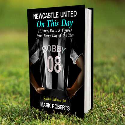 Personalised Newcastle on this Day Book from Heartfelt Gifts