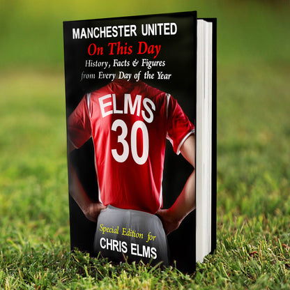 Personalised Manchester United On This Day Book from Heartfelt Gifts