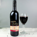 Personalised Happy Birthday Red Wine from Heartfelt Gifts