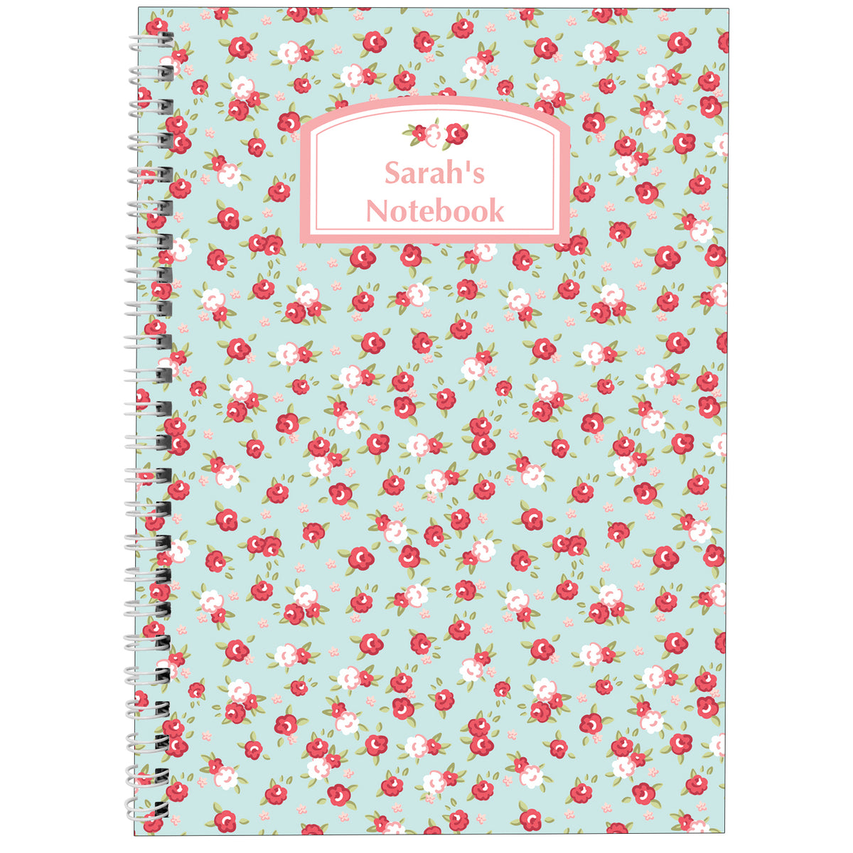 Personalised Vintage Floral A5 Notebook - image 3