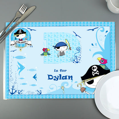 Personalised Pirate Placemat - image 4