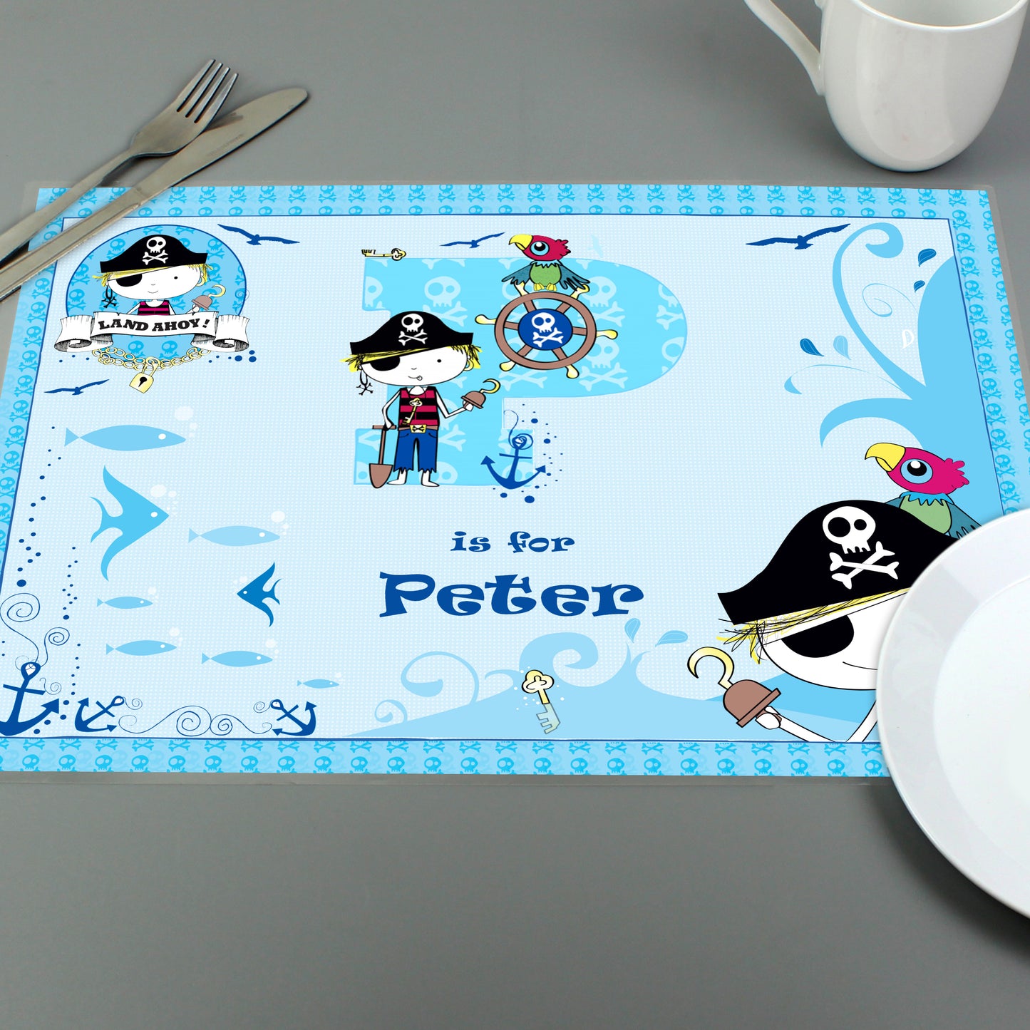 Personalised Pirate Placemat - image 5