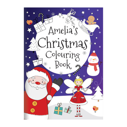 Personalised 'It's Christmas' Fairy Colouring Book - image 5