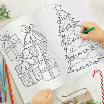 Personalised 'It's Christmas' Fairy Colouring Book - image 6