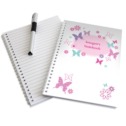 Personalised Butterfly A5 Notebook - image 2