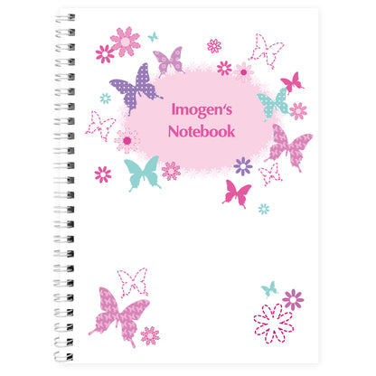 Personalised Butterfly A5 Notebook - image 3
