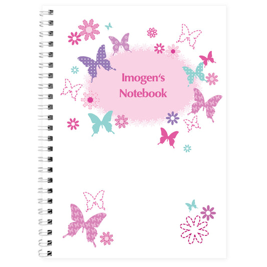 Personalised Butterfly A5 Notebook - image 3
