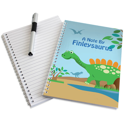 Personalised Dinosaur A5 Notebook - image 2