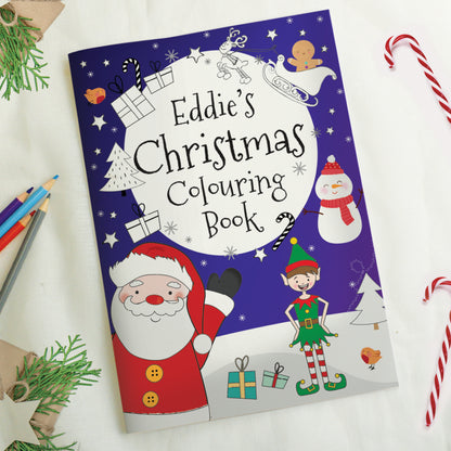 Personalised Its Christmas Elf Colouring Book from Heartfelt Gifts