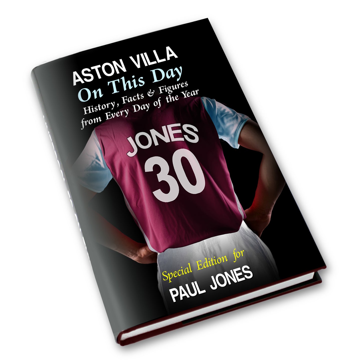 Personalised Aston Villa on this Day Book from Heartfelt Gifts