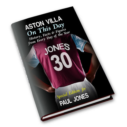 Personalised Aston Villa on this Day Book from Heartfelt Gifts