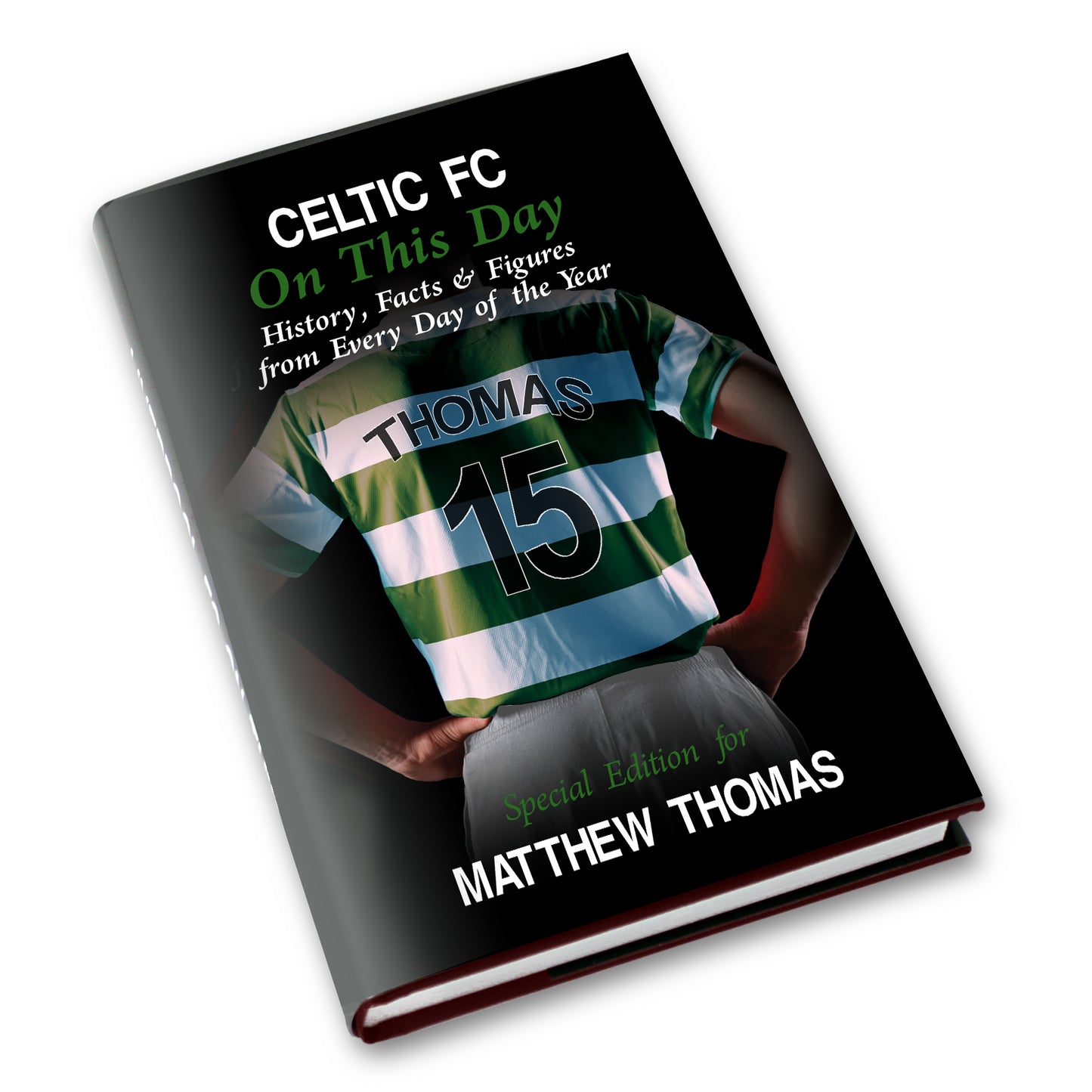 Personalised Celtic on this Day Book from Heartfelt Gifts