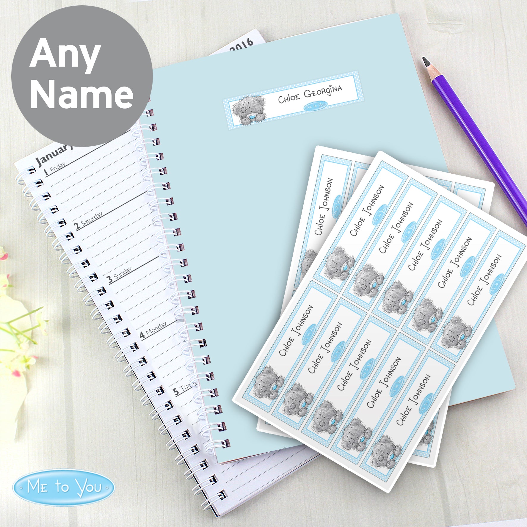 Personalised Me To You Stickers from Heartfelt Gifts