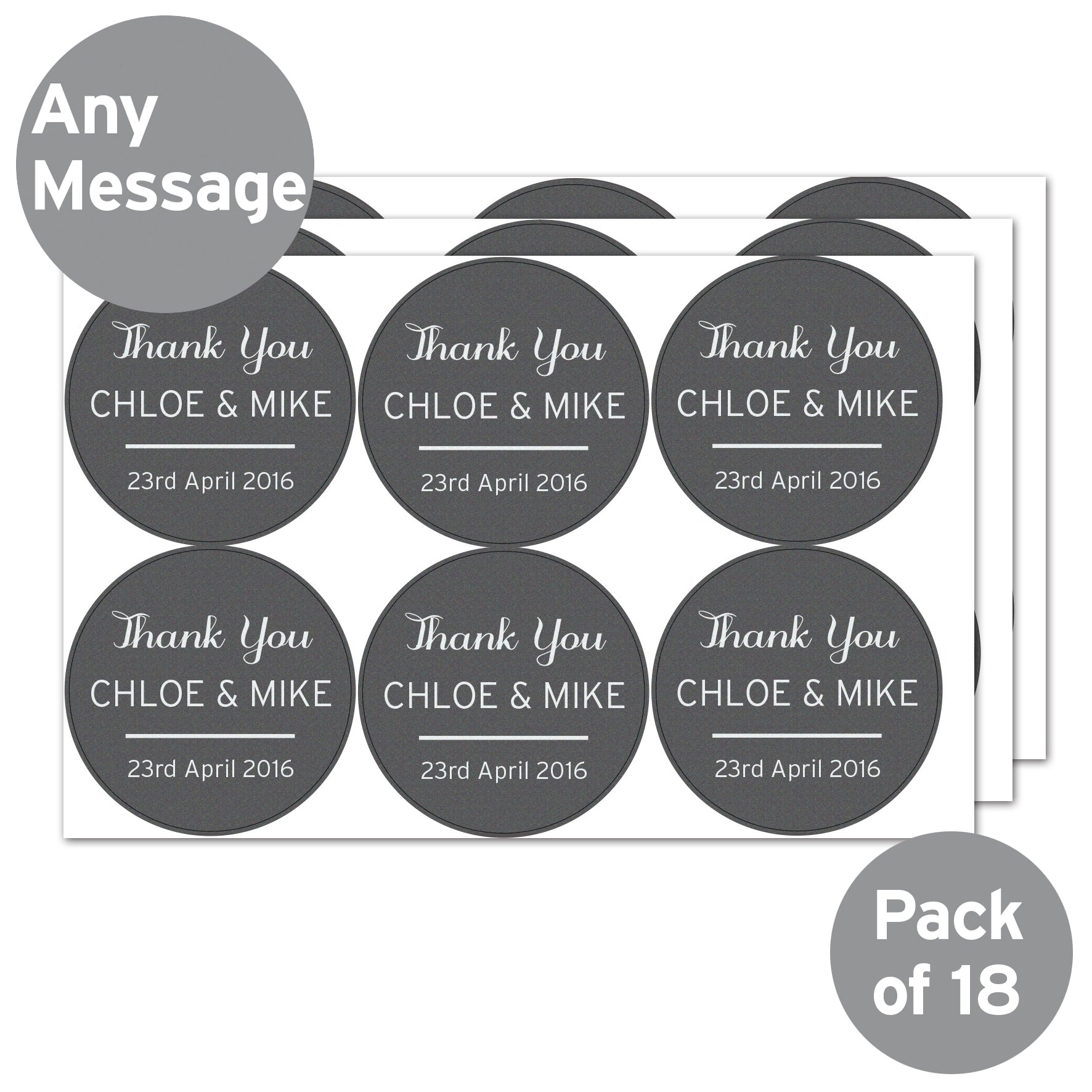 Personalised Classic Stickers - image 12
