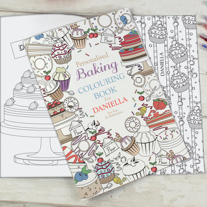 Personalised Baking Colouring Book - image 4
