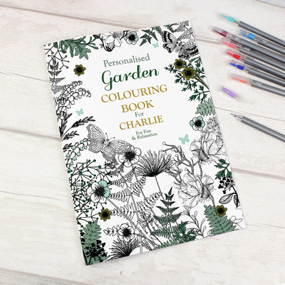 Personalised Gardening Colouring Book from Heartfelt Gifts